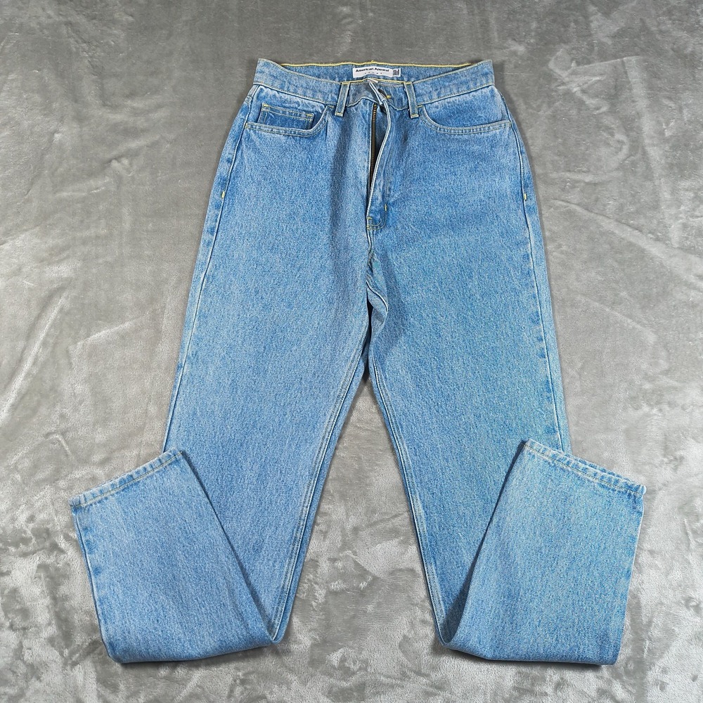 American Apparel High Rise Light Blue Jeans